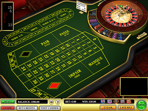 french roulette free online